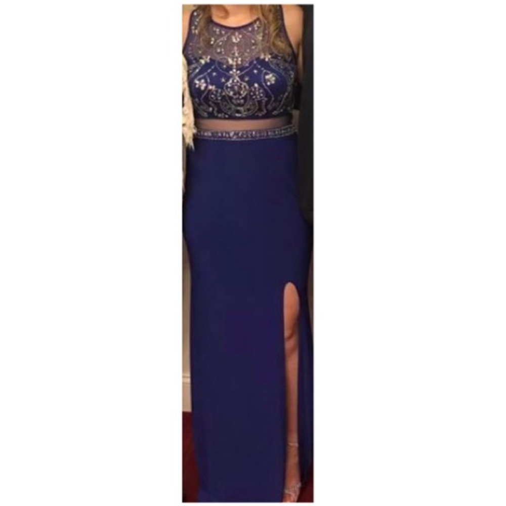 Blue Prom Dress